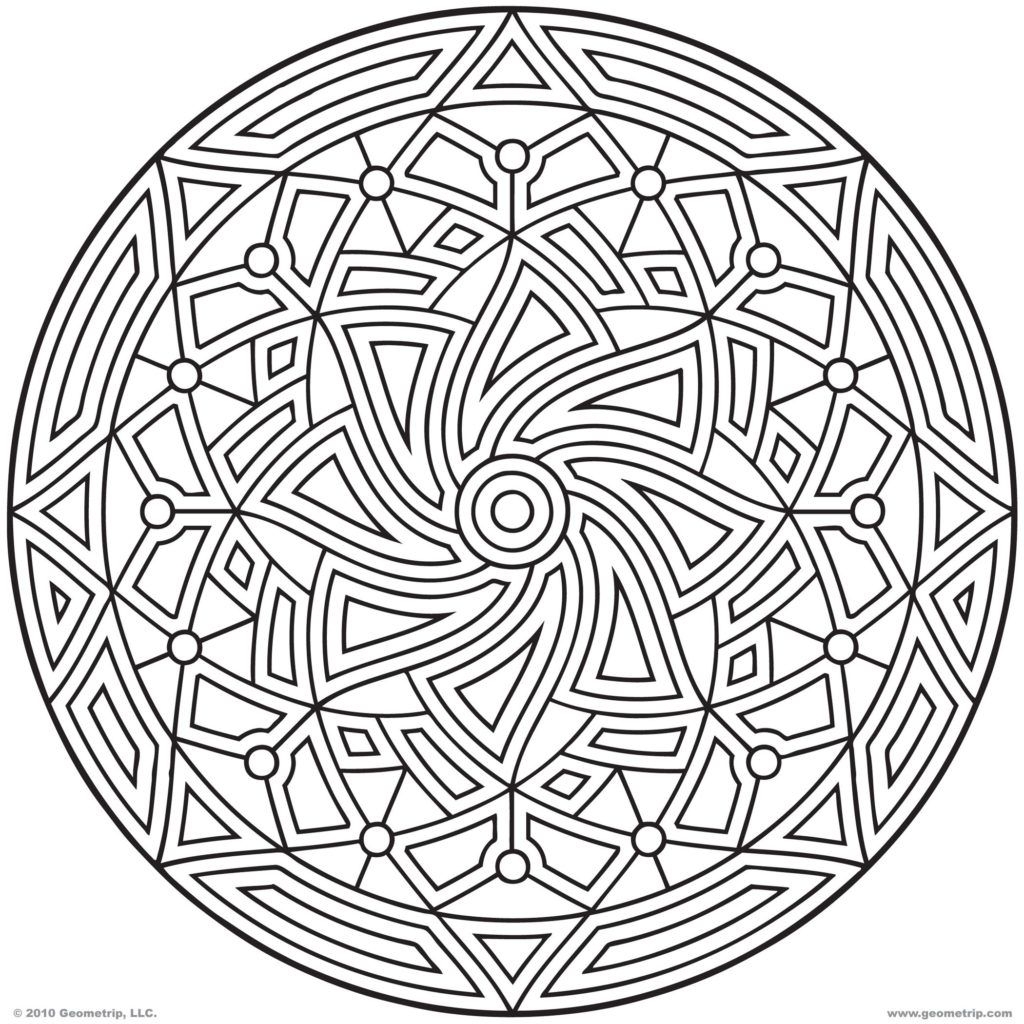 Coloring Pages Geometric