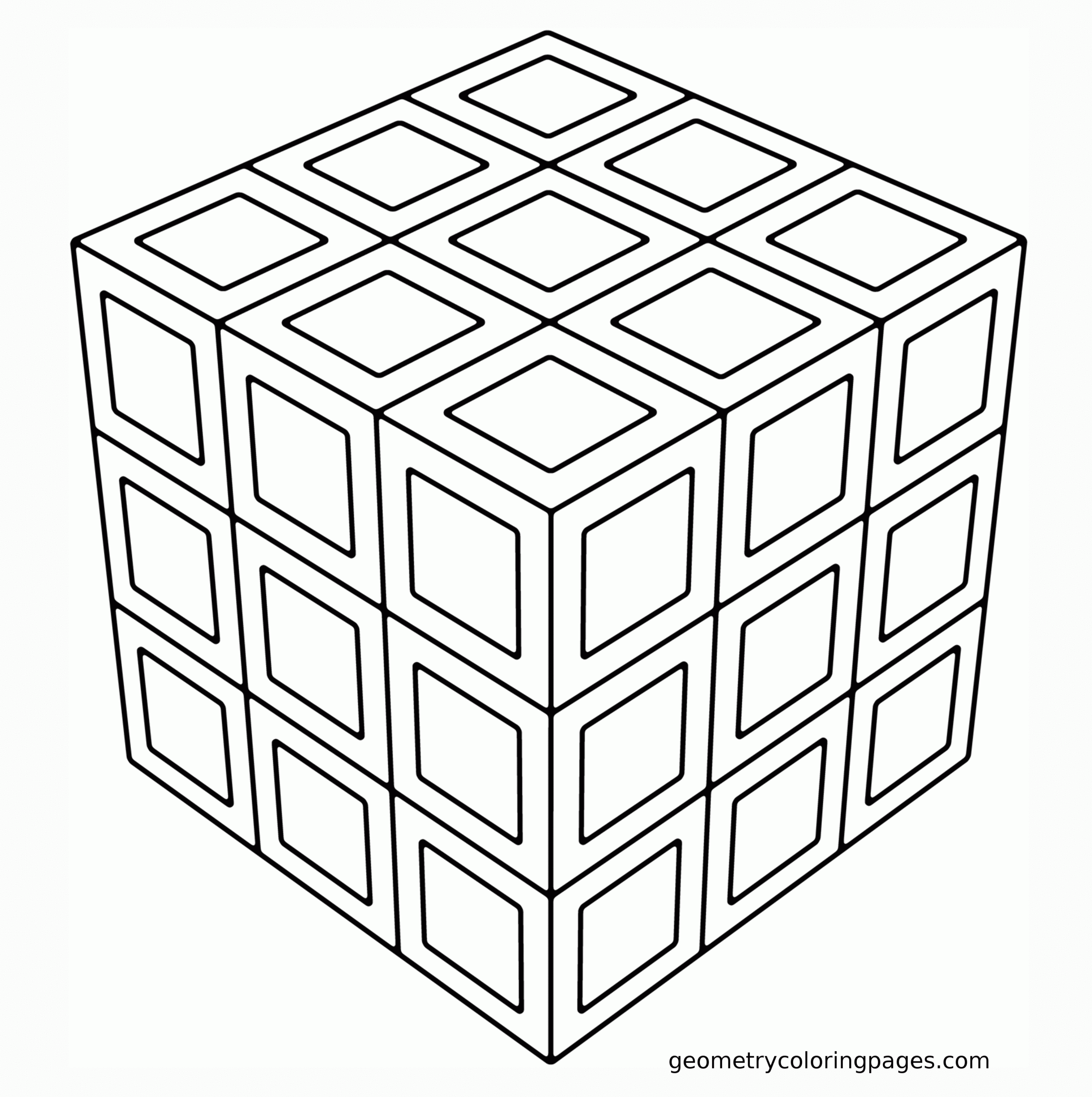 Geometric Coloring Pages Free Printable Francesco Printable