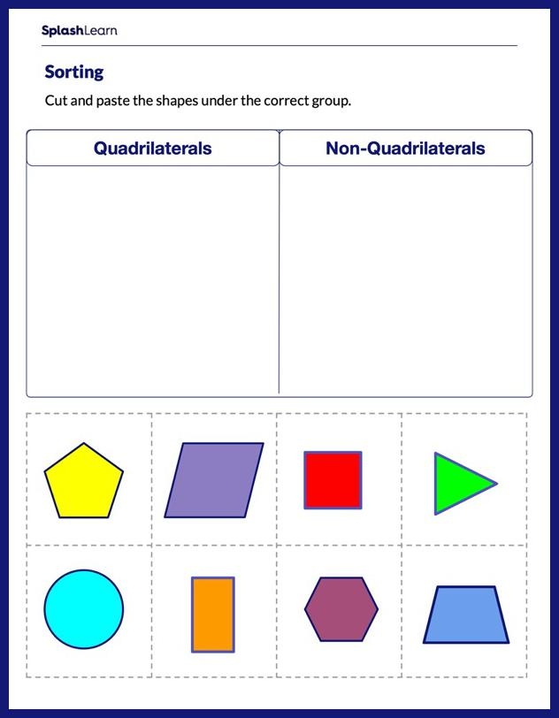 Geometry Worksheets For 3rd Graders Online SplashLearn Worksheets 