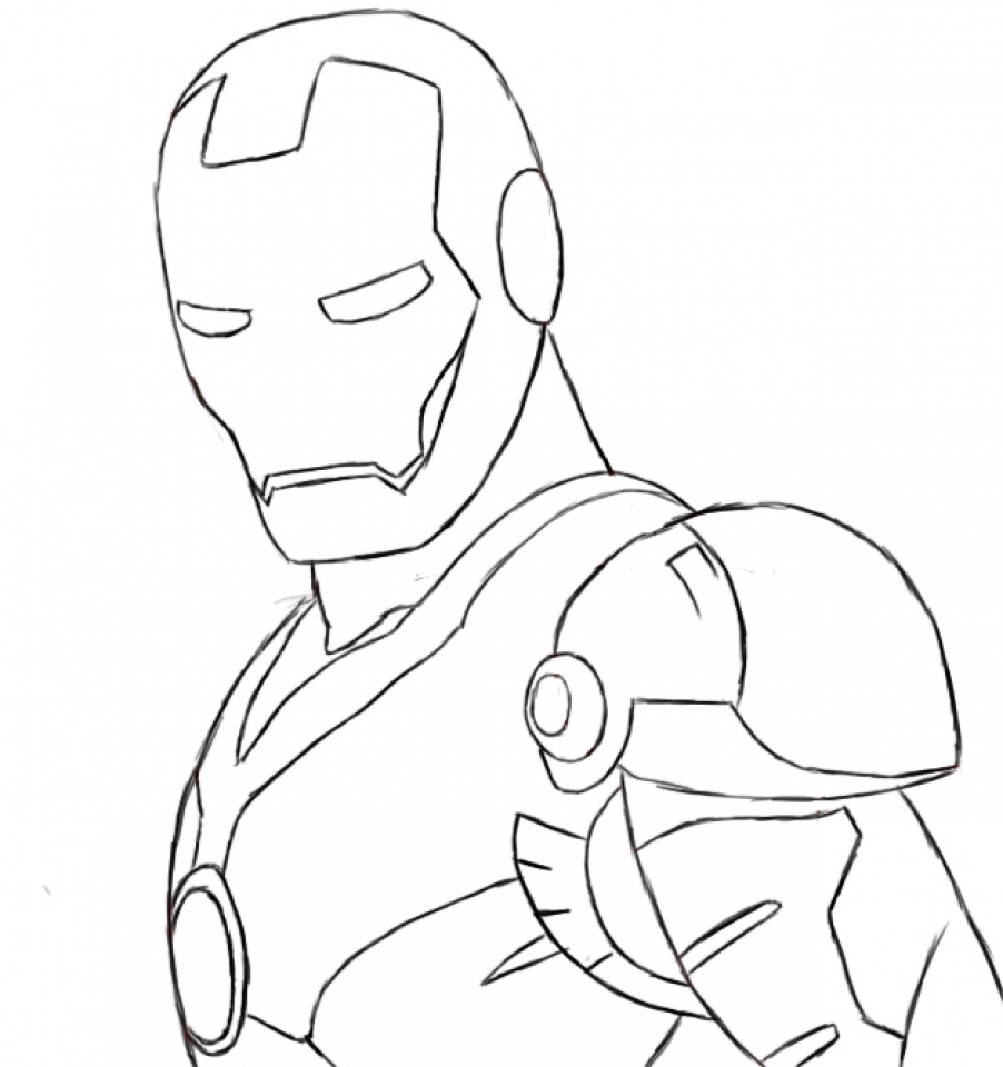 Get This Free Ironman Coloring Pages To Print 18251