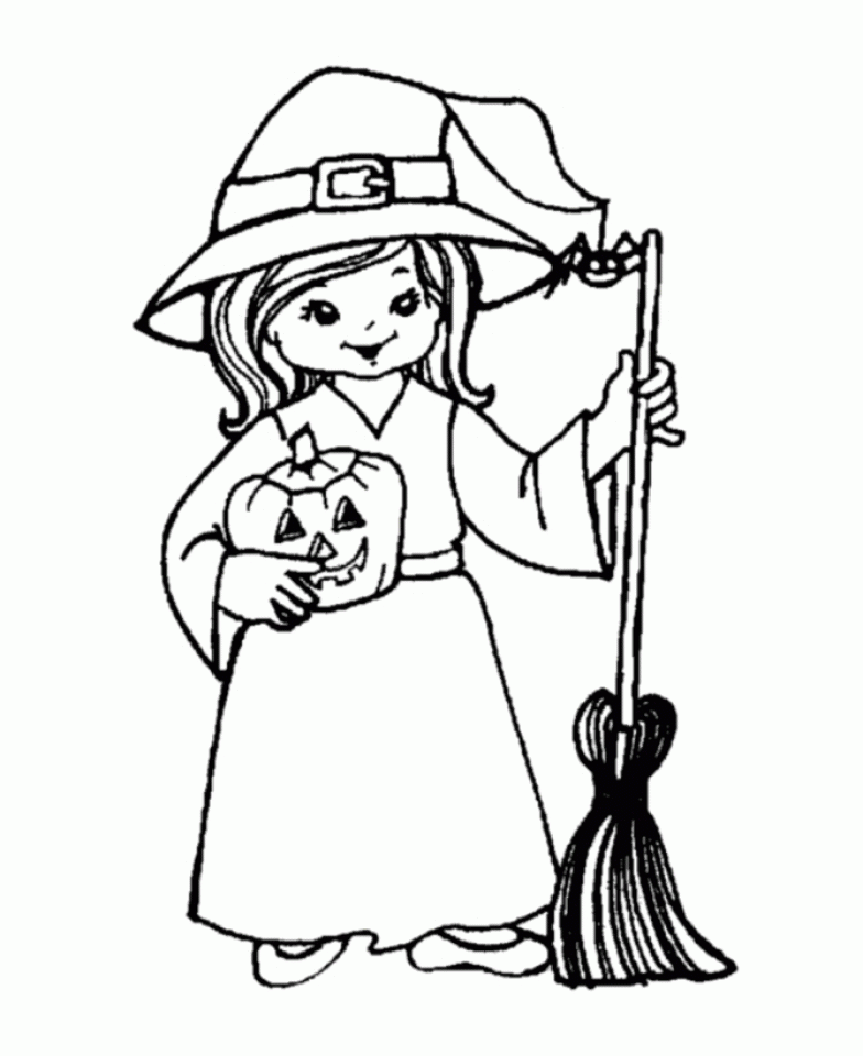 printable witch pictures to color