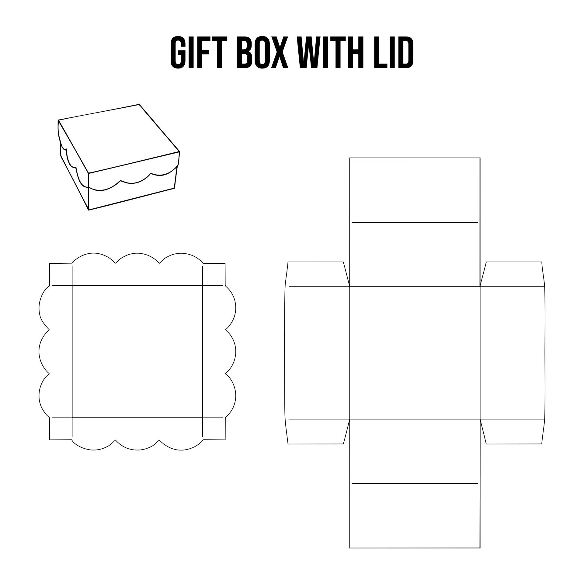 box templates free printable
