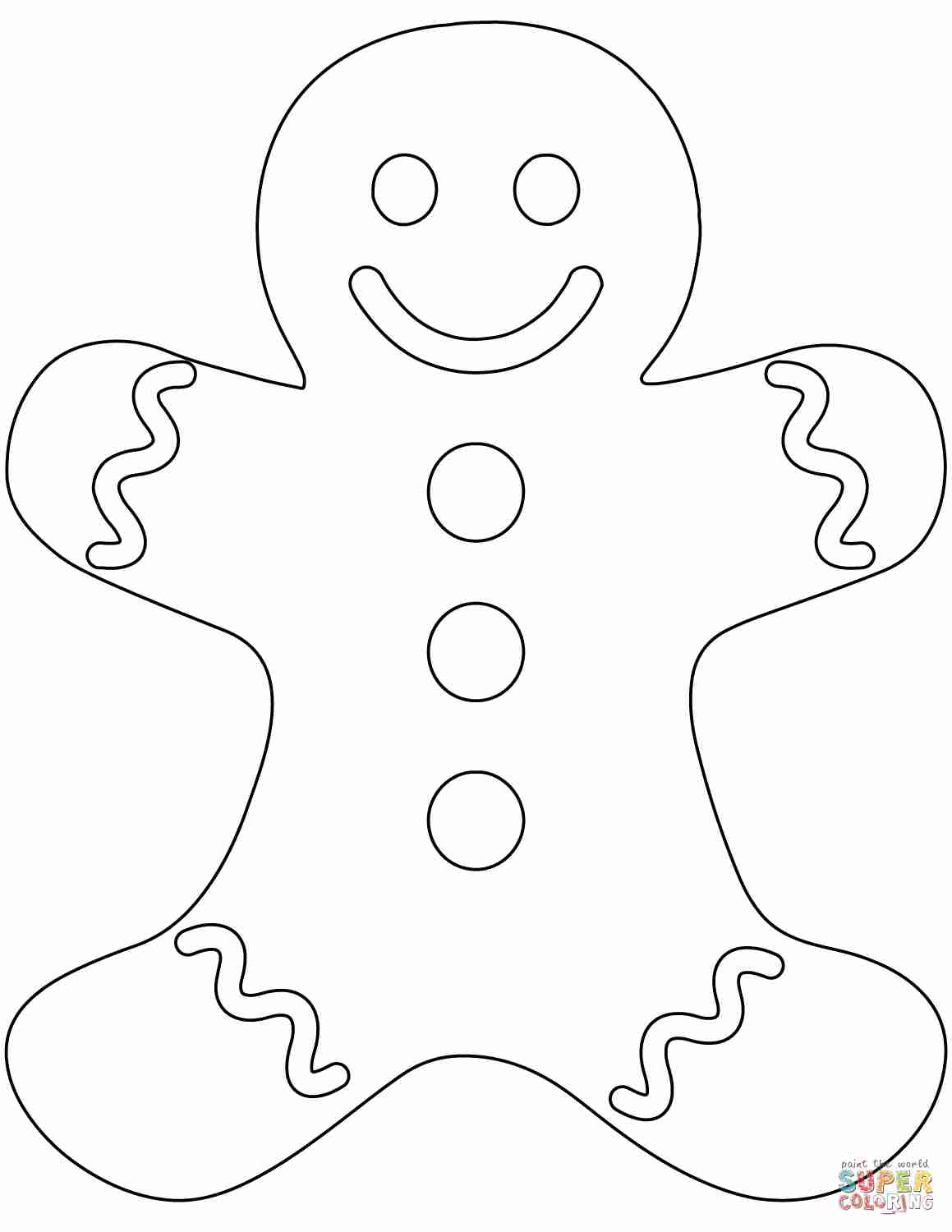 Gingerbread Coloring Pages At GetColorings Free Printable 