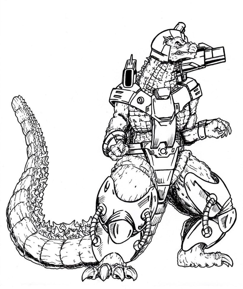 Godzilla Coloring Pages Space Godzilla Coloring Page Vrogue co