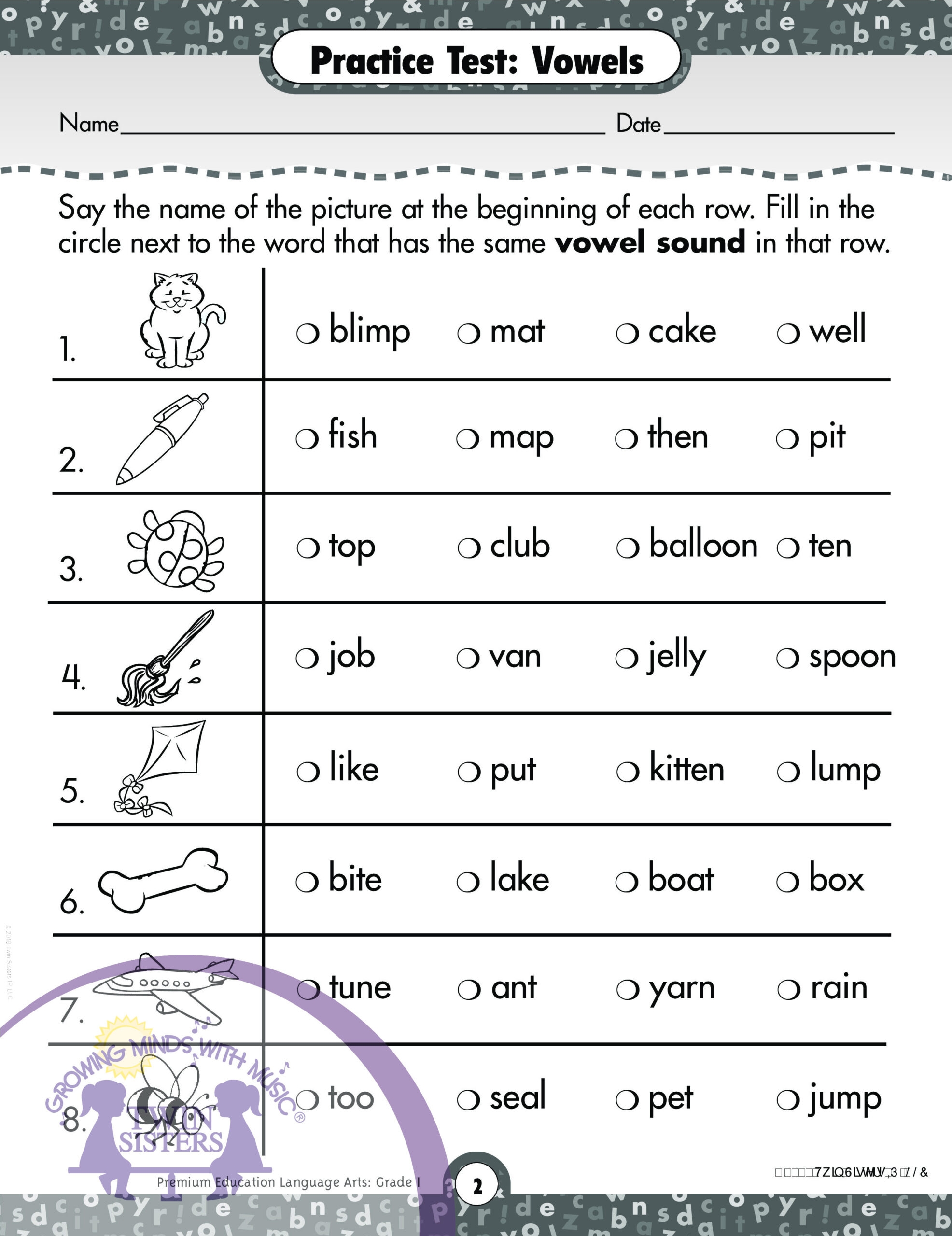 Grade 1 Language Worksheets Language Worksheets
