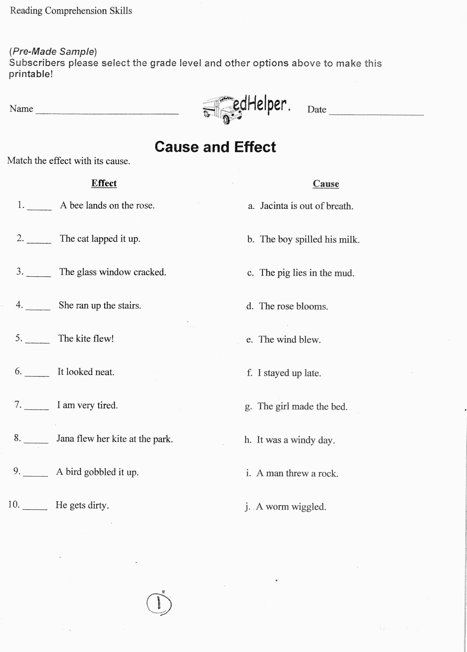 language worksheets