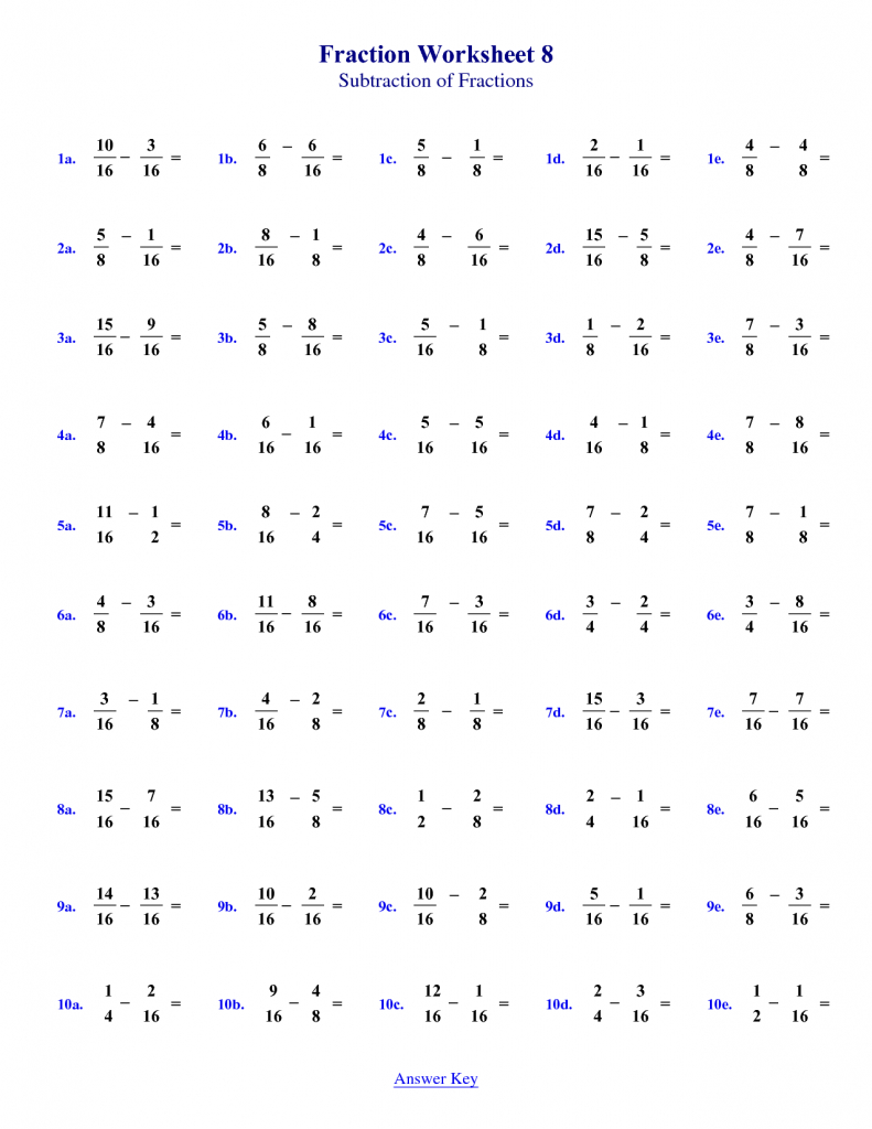 Grade 8 Math Worksheets Free Printable