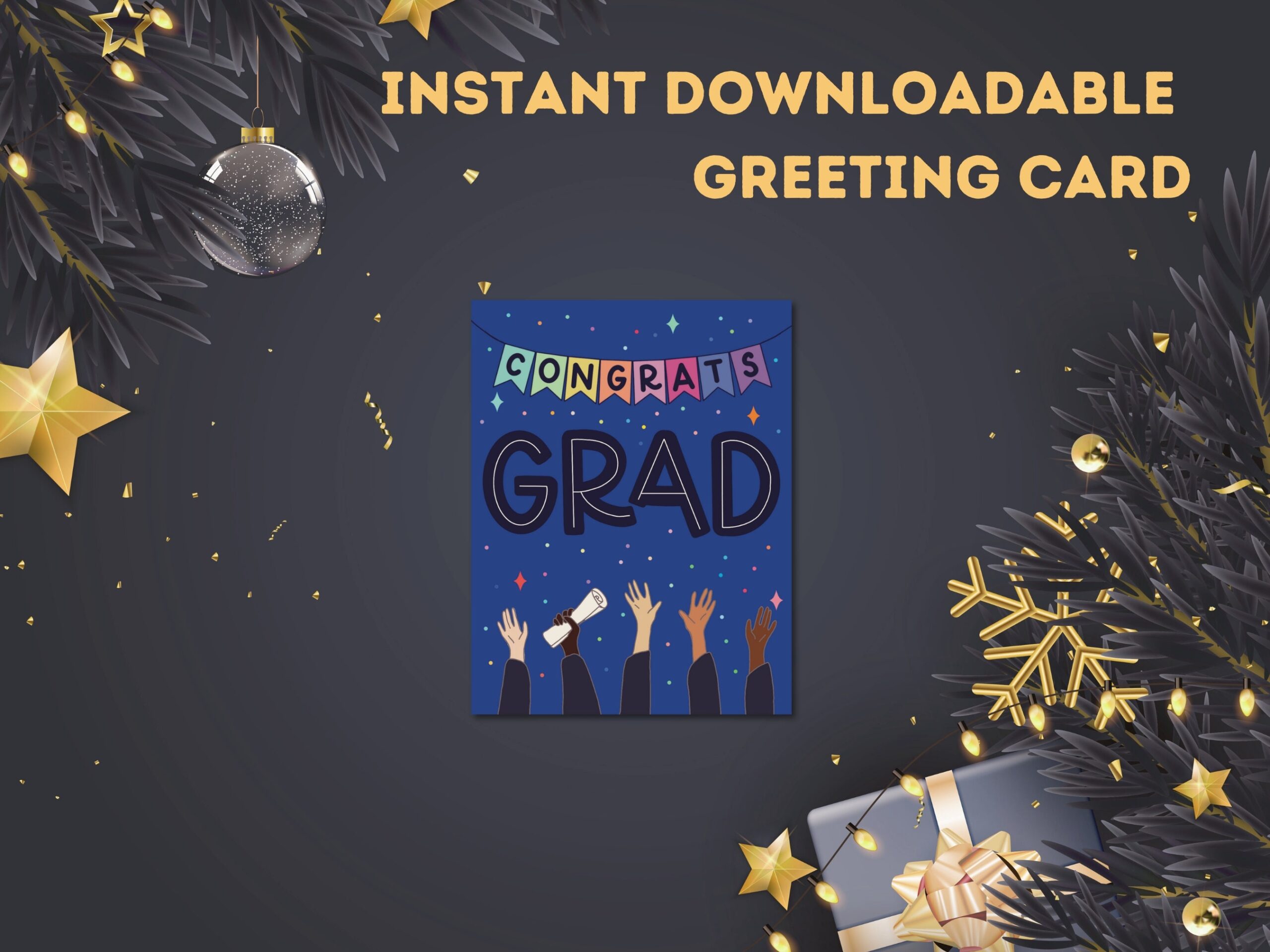 2020 graduation printable card