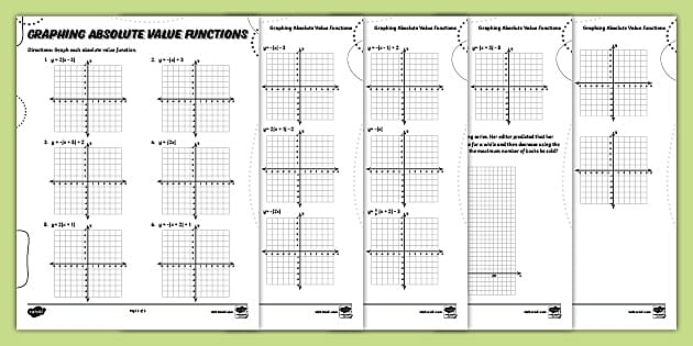 Graphing Abs Value Worksheet HW 01092018 pdf Kuta Software 