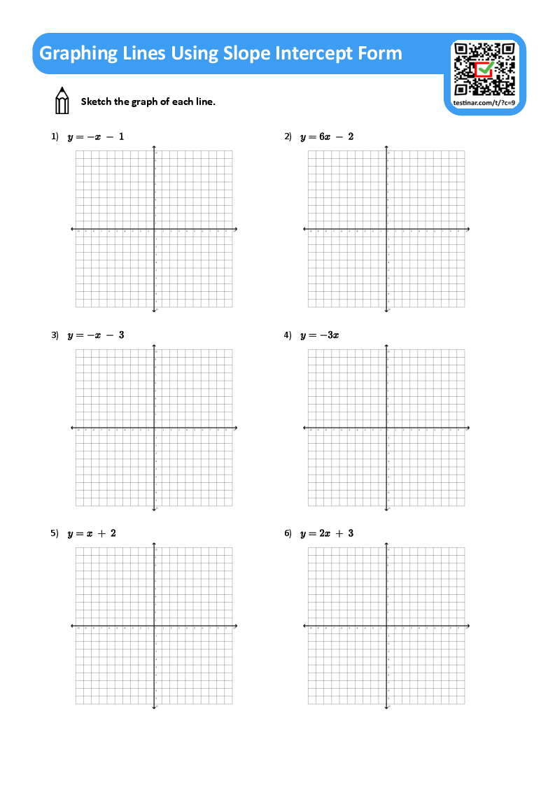 Graphing Slope Intercept Form Activities Anna Kellys Creations