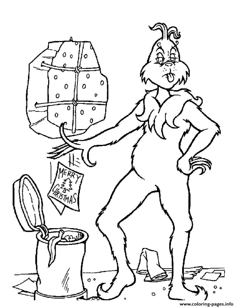 free grinch coloring pages to print