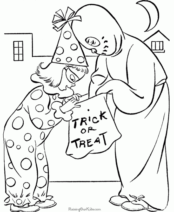 Halloween Coloring Pages Halloween Parade 014