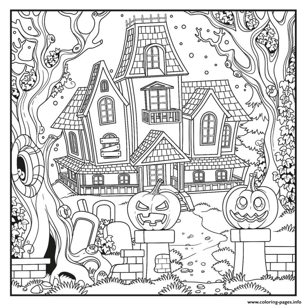 halloween printable coloring pages free