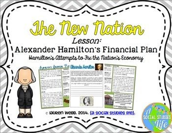 Hamilton 39 s Financial Plan Worksheet