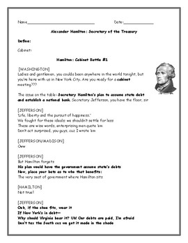 hamilton's financial plan worksheet