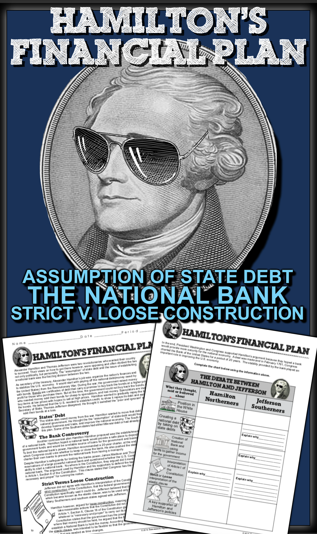 Hamilton 39 s Financial Plan Worksheet