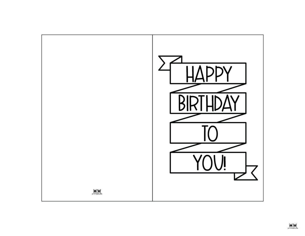 4 x 6 printable happy birthday cards free