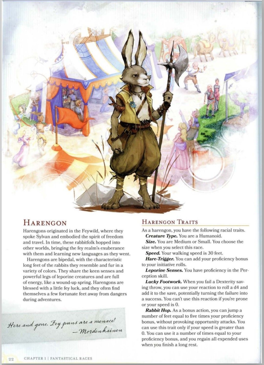 Harengons DnD 5e Monsters Of Multiverse