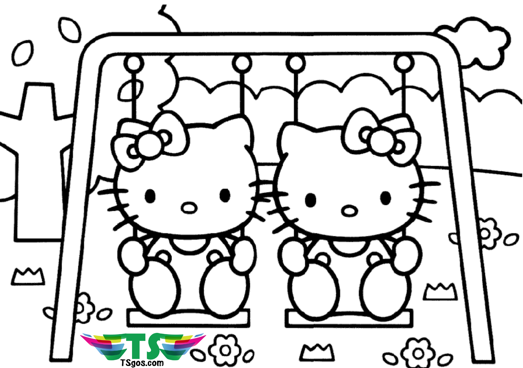 Best Friend Coloring Page