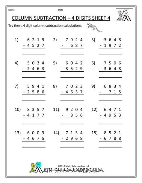 homeschool math worksheets
