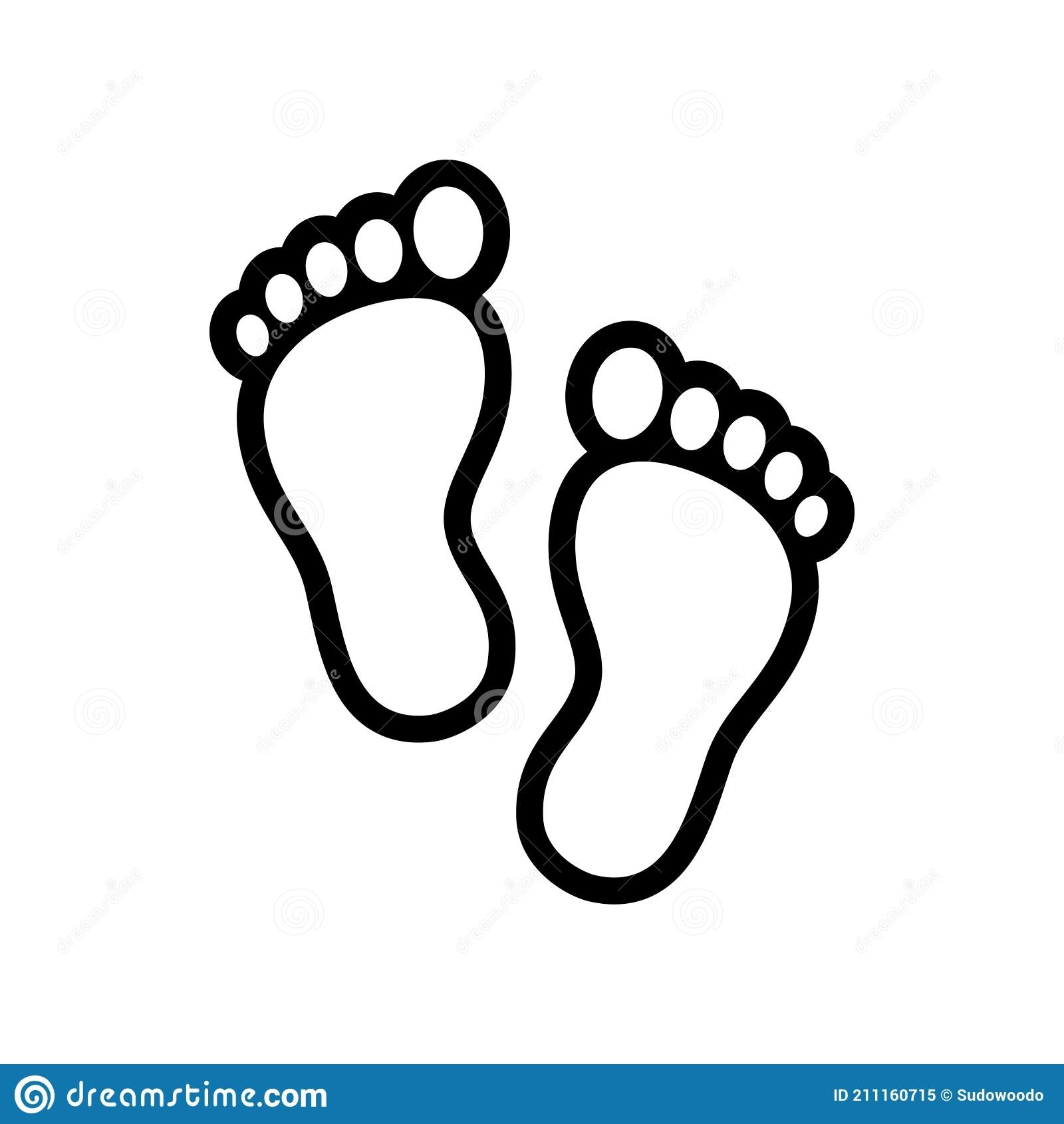 Human Footprint Template Printable Free Free Printable