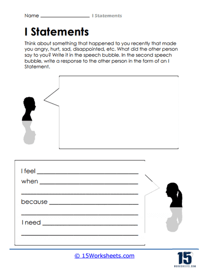I Statements Worksheets 15 Worksheets Worksheets Library