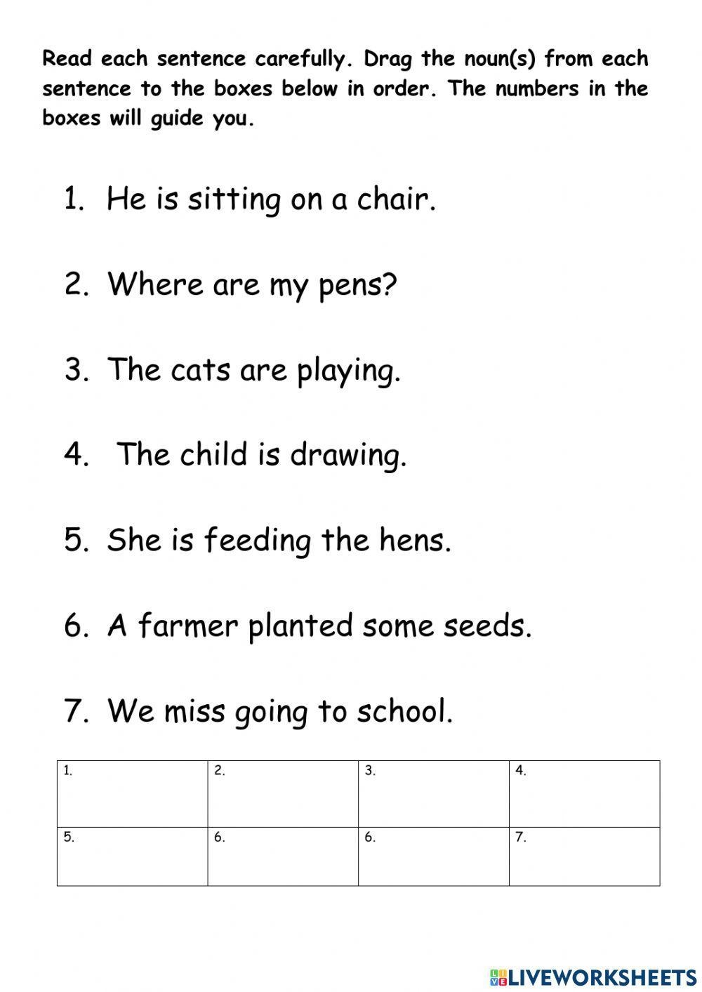 Identifying And Using Nouns Year 3 CGP Plus Worksheets Library