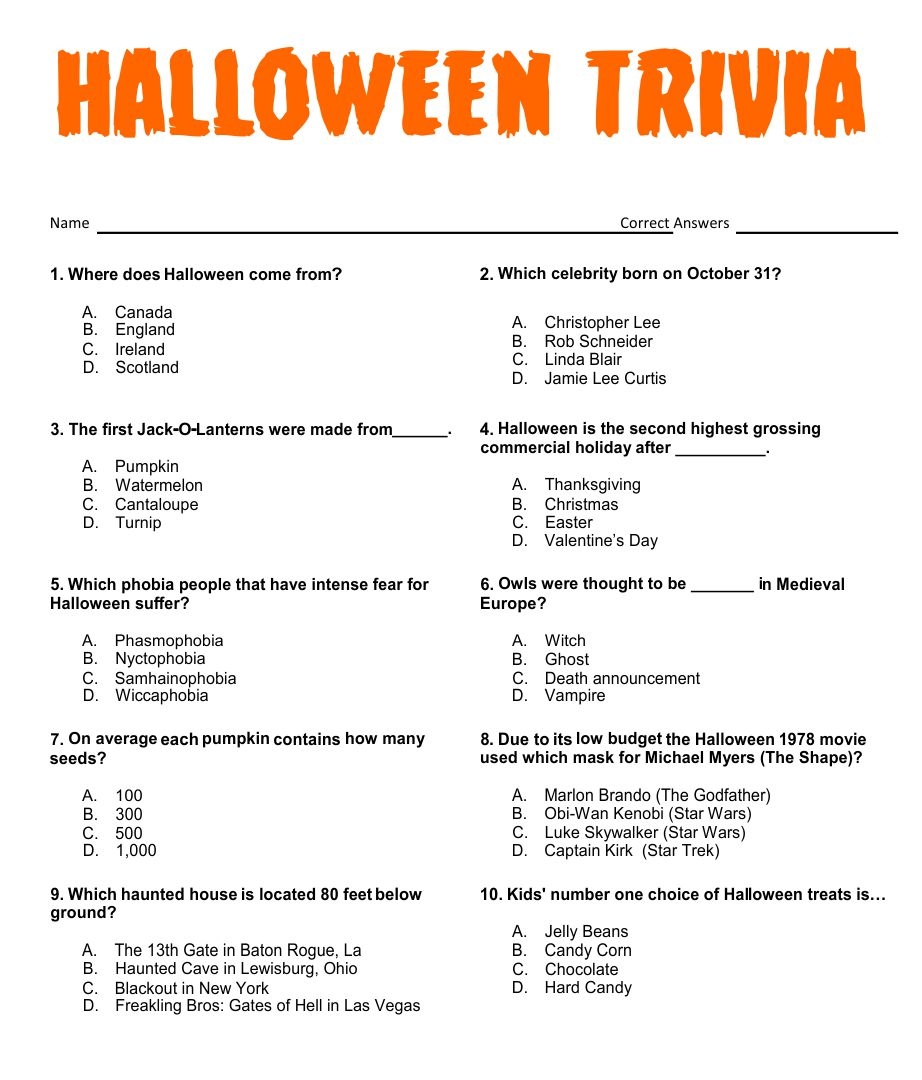 Image Result For Free Printable Halloween Games For S Vrogue co