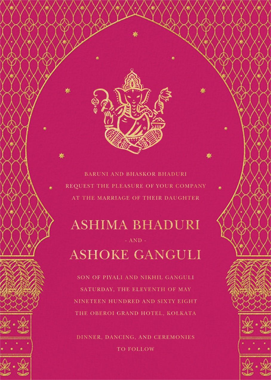 online indian wedding invitation templates