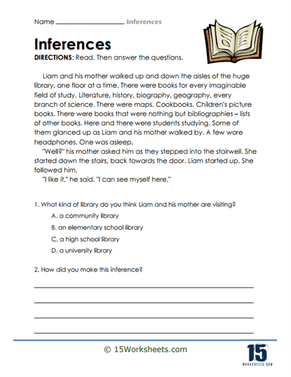 Inferences Worksheets 15 Worksheets Worksheets Library