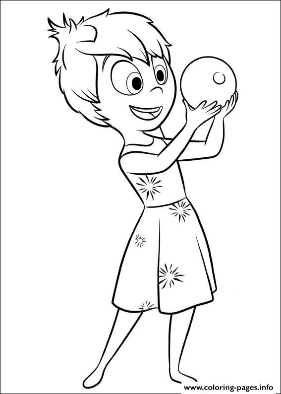 Inside Out 07 Coloring Pages Printable