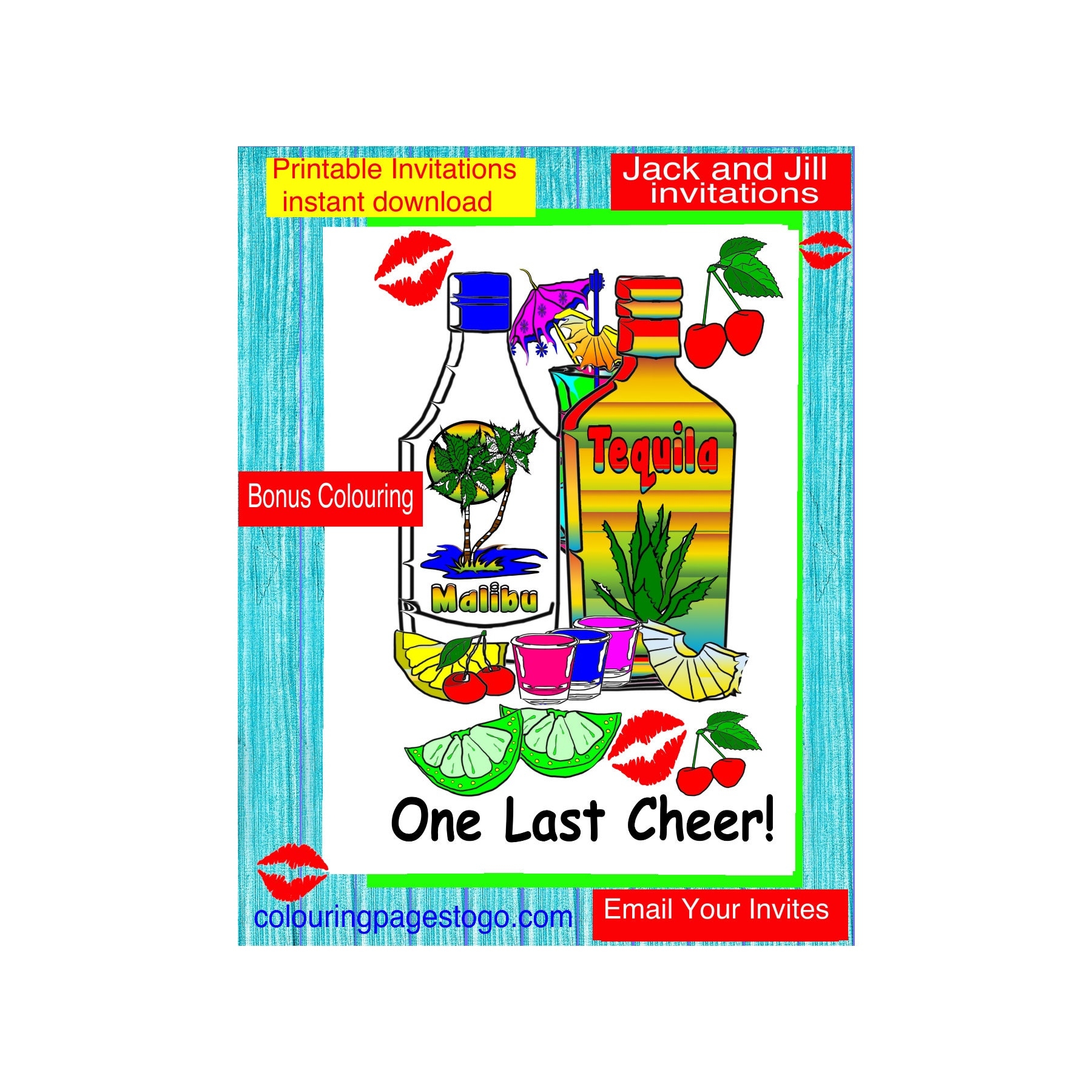 Jack And Jill Invitation Templates