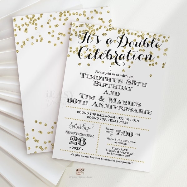 Joint Birthday Etsy