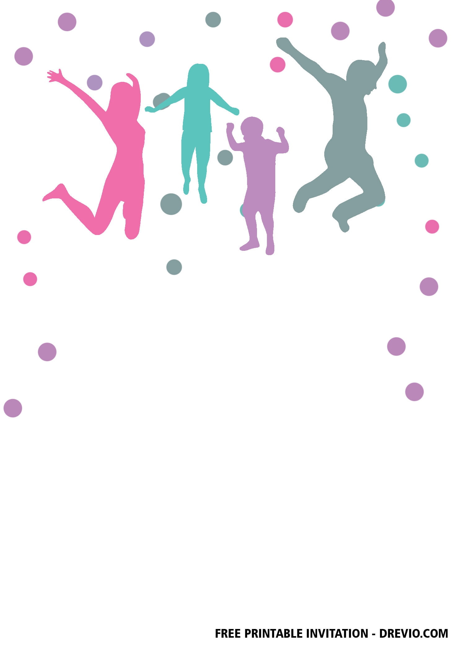 Jump Invitation Template Free Free Templates Printable