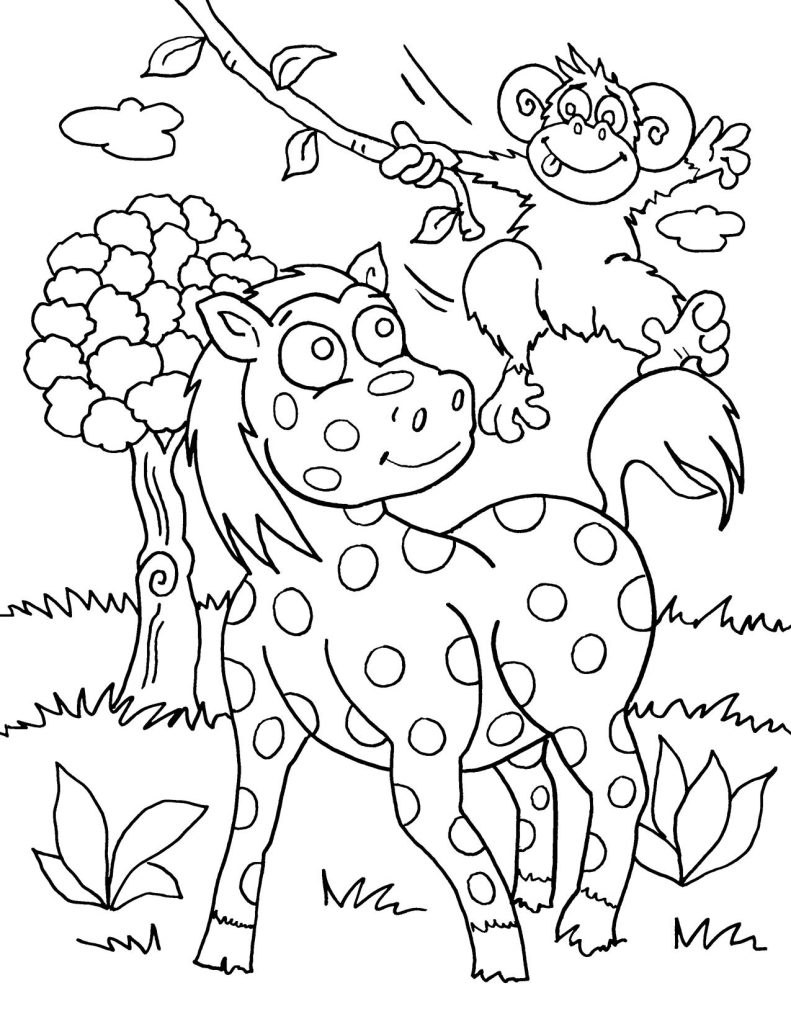 Jungle Coloring Pages Best Coloring Pages For Kids
