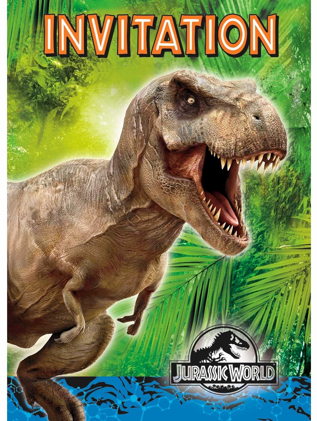 Jurassic World Invitation Template Free