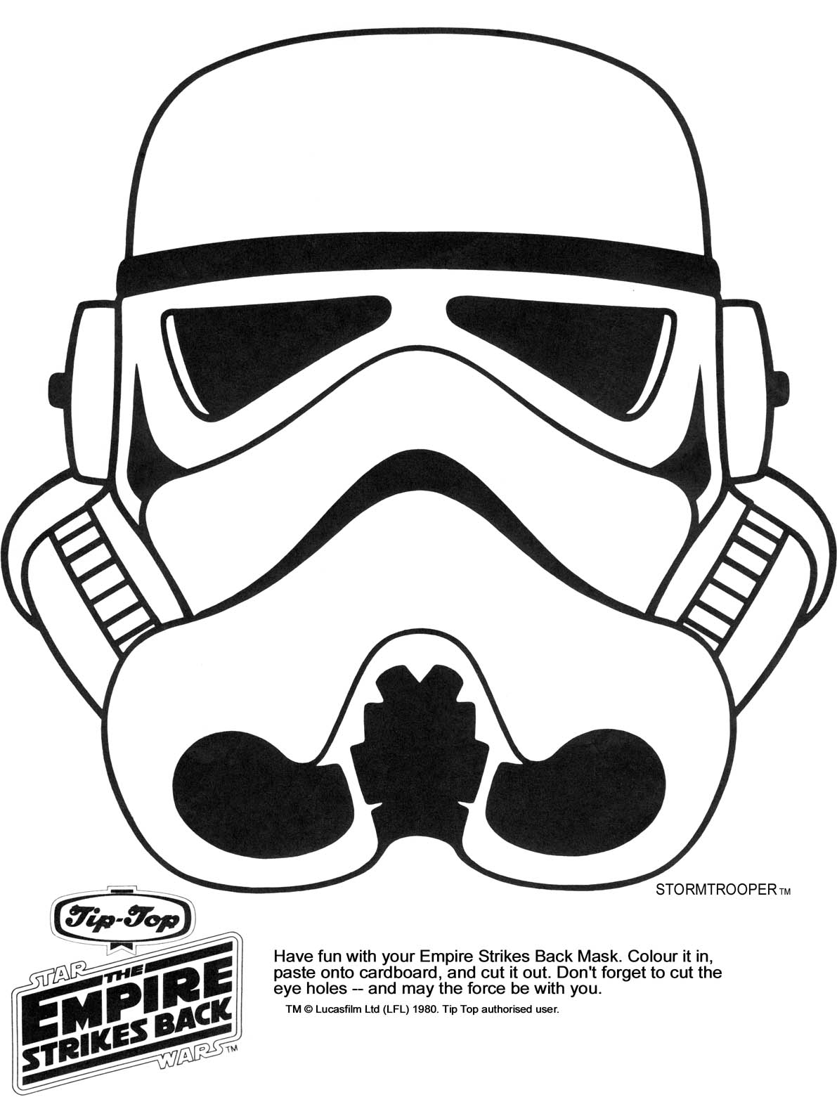 K 39 s Star Base Star Wars Printable Masks Kaplan 39 s Page