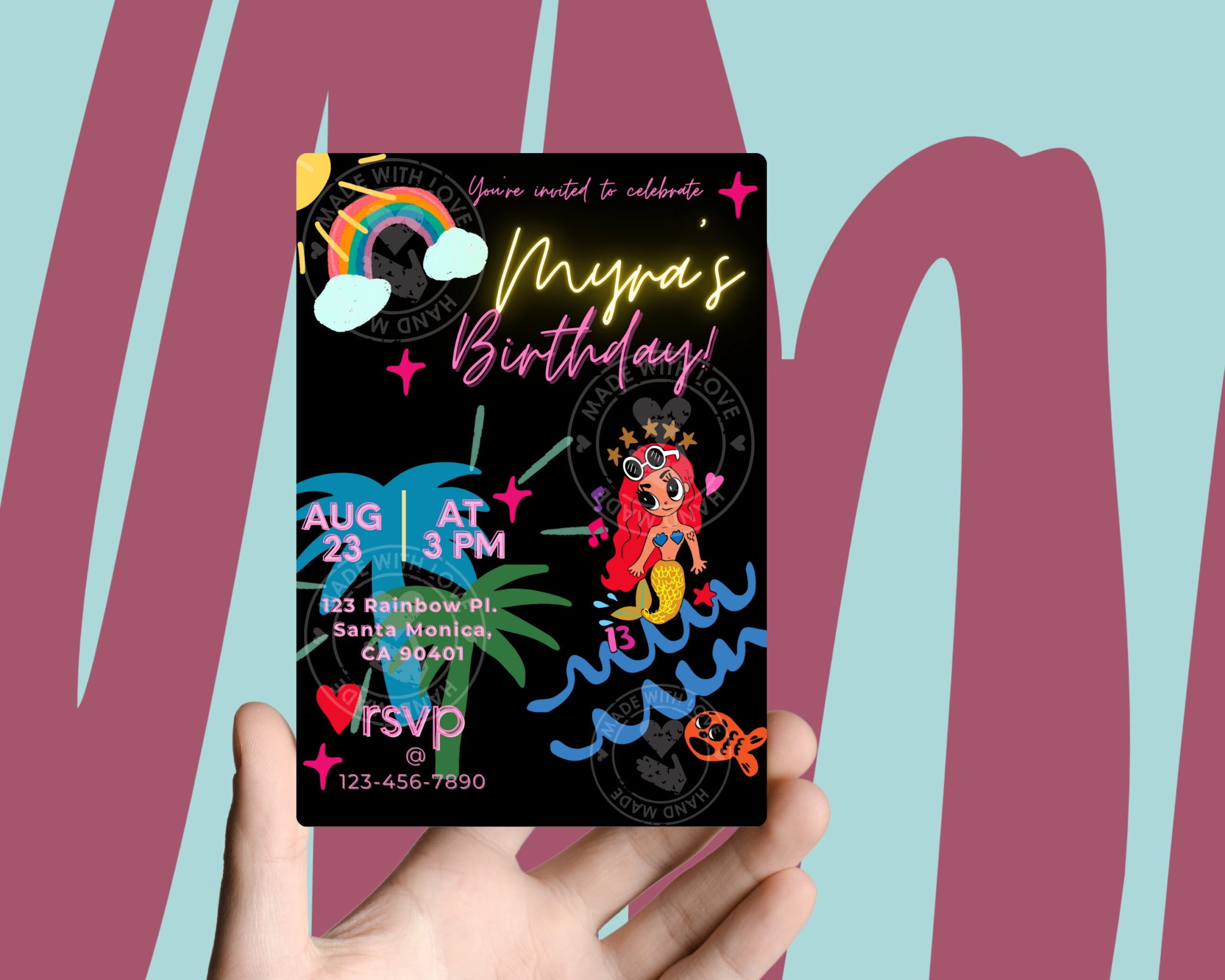 Karol G Party Invitation Template Reggaeton Editable Invitation 