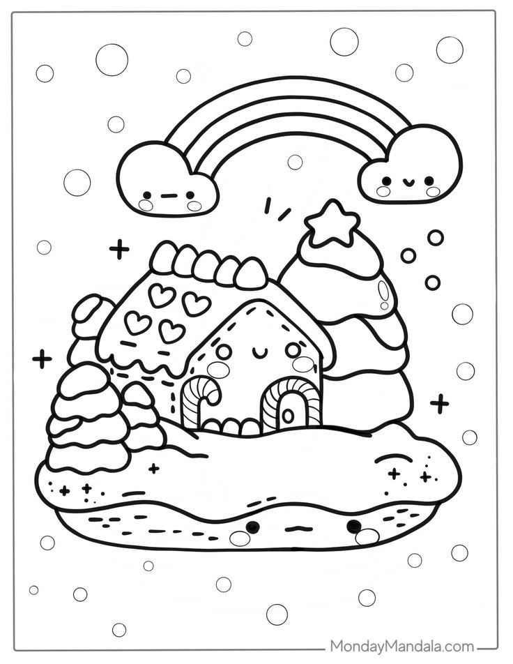 Kawaii Printable Coloring Pages Printable Sight Words List