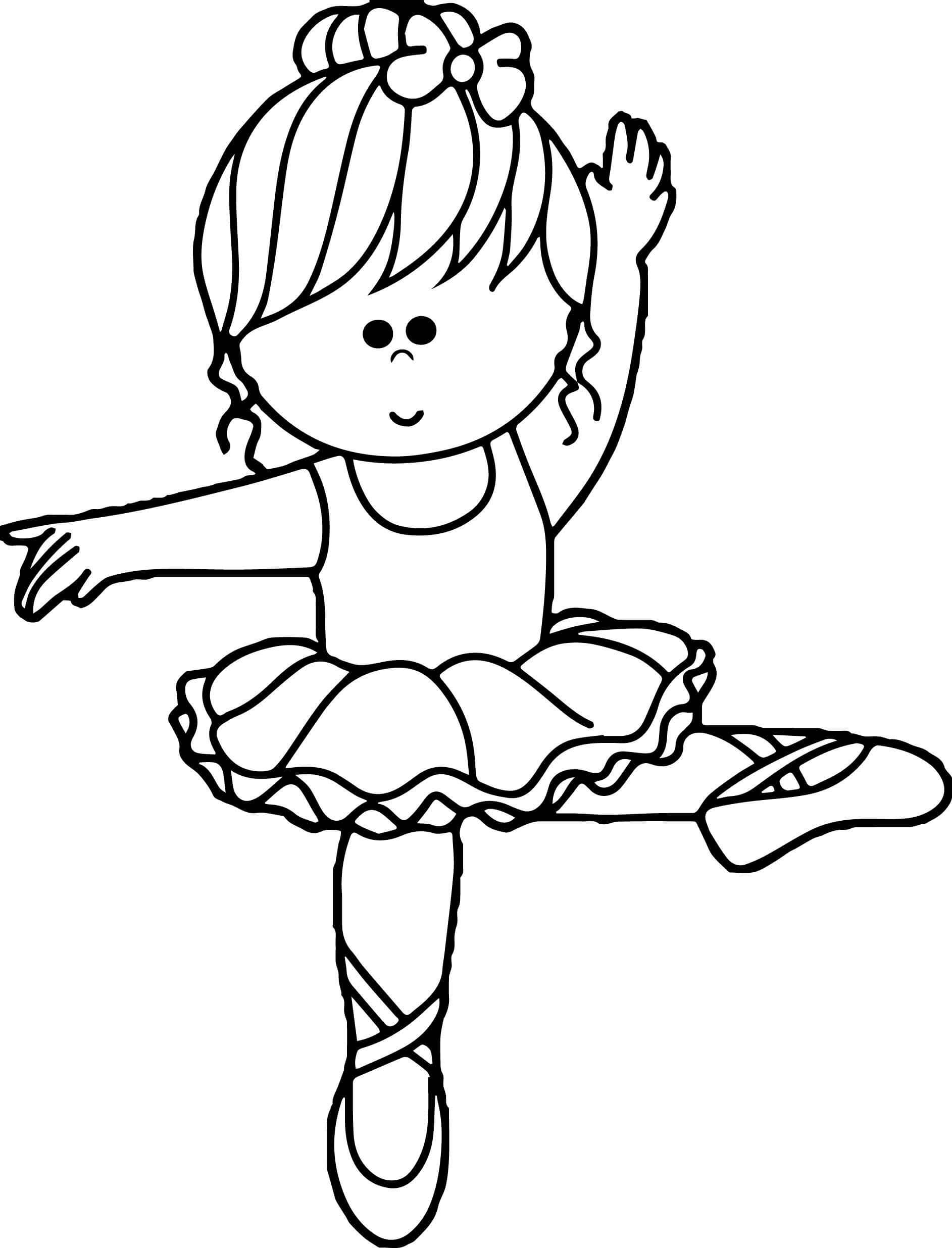 free printable ballet coloring pages