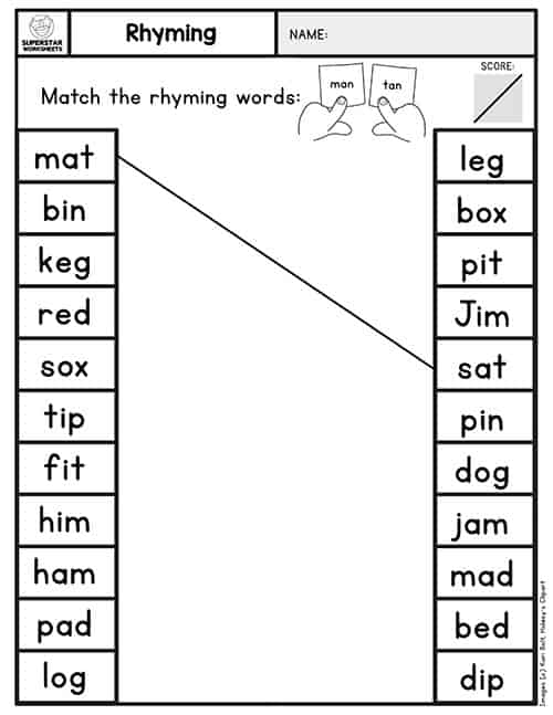 Kindergarten Assessment Worksheets Superstar Worksheets Worksheets 