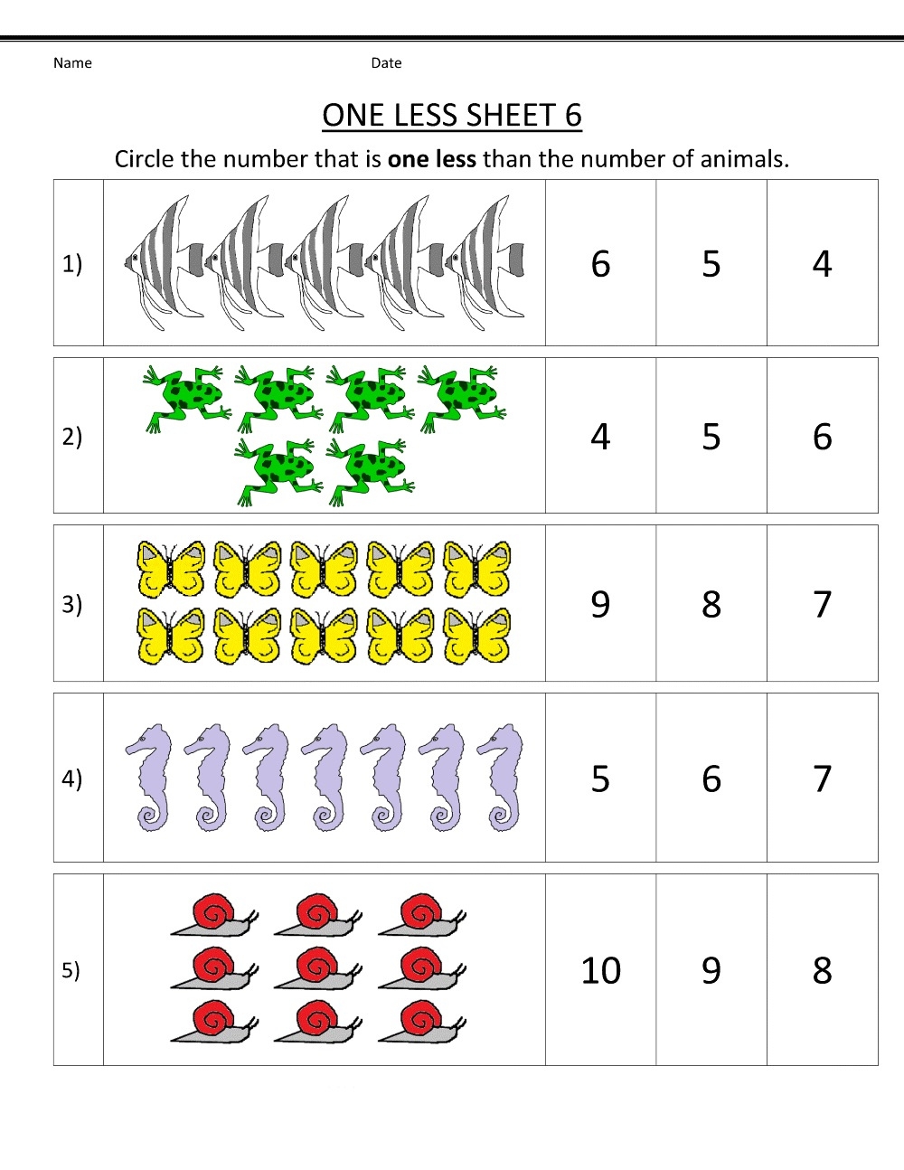 printable learning worksheets