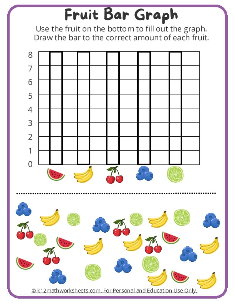 Kindergarten Graphing Worksheets