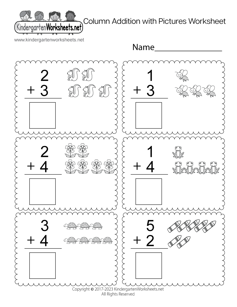 Kindergarten Math Addition Worksheets Free Vrogue co