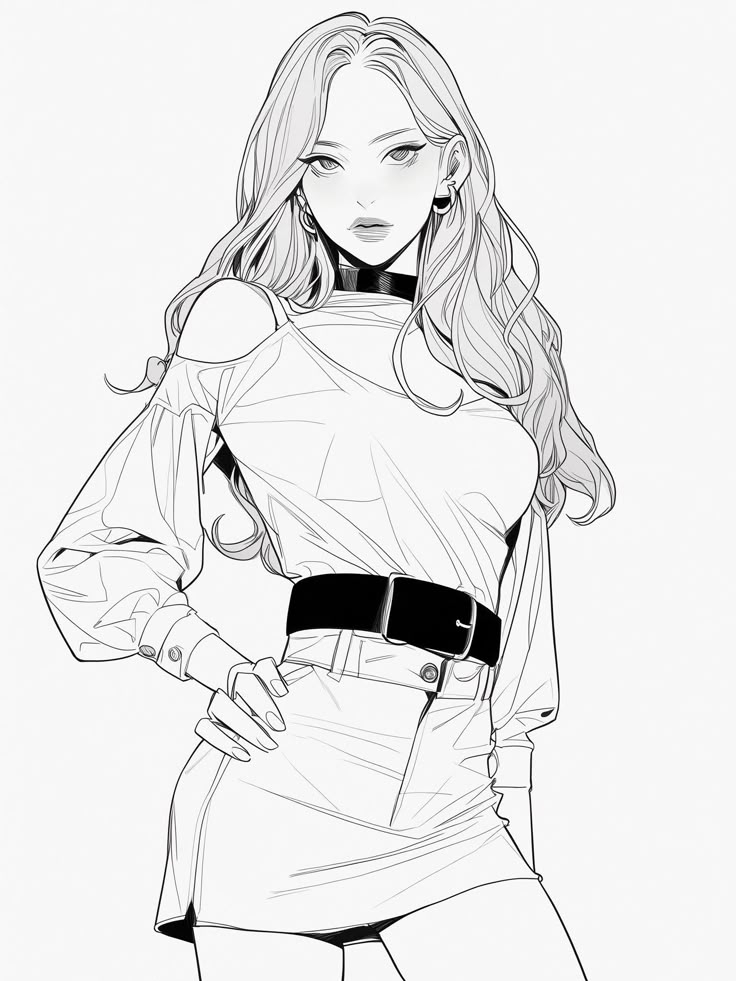 Kolorful K pop Colouring Pages Of Fashion forward Idols Digital 