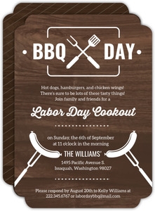 Labor Day Invitations Labor Day Cards PurpleTrail