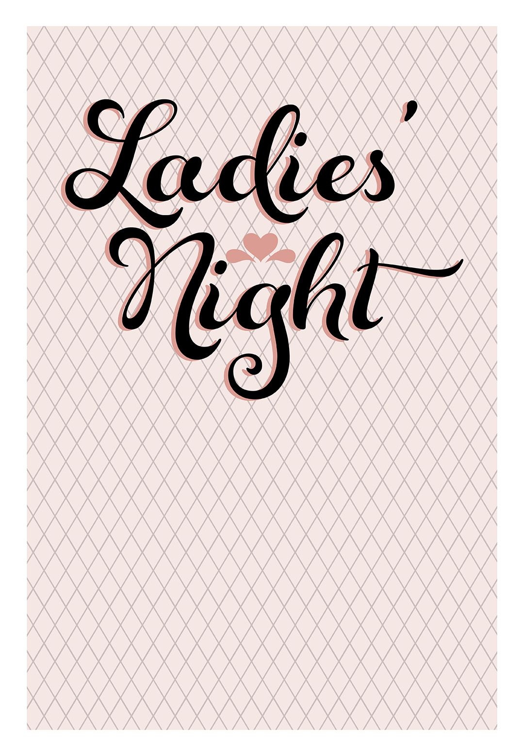 ladies party invitation templates