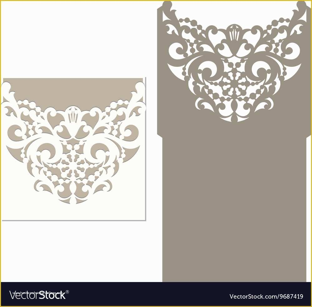Laser Cut Templates Free Of Laser Cut Envelope Template For Invitation 