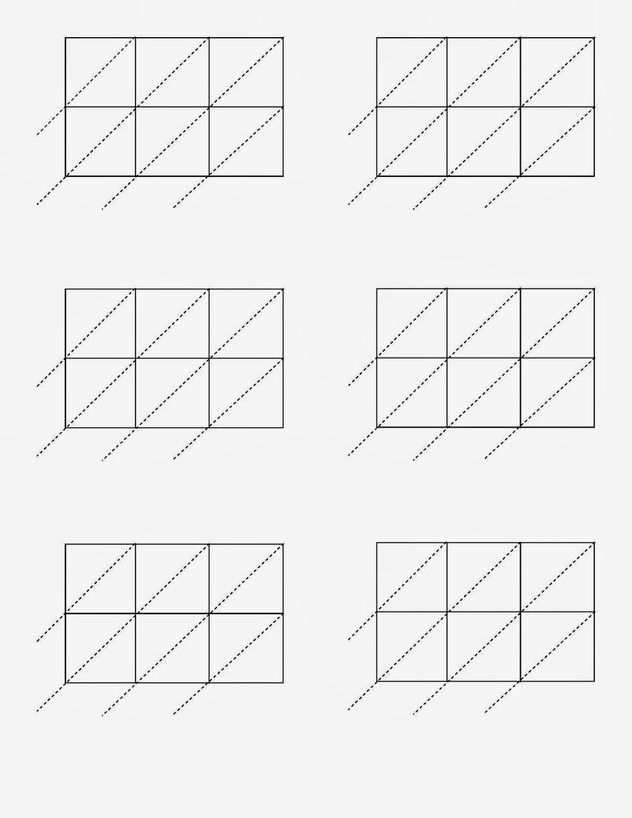 Lattice Multiplication Worksheets Multiplication Worksheets