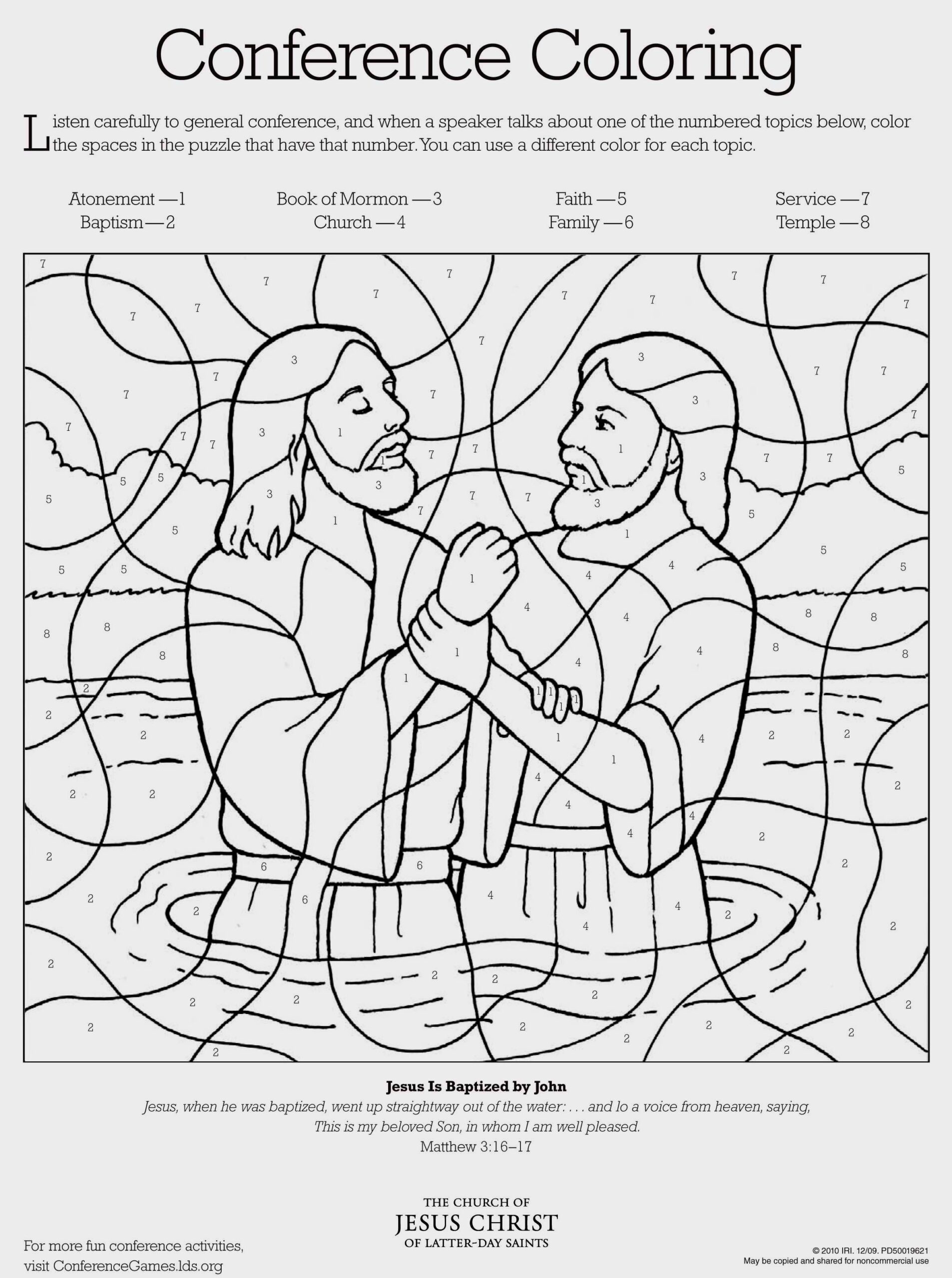 free lds coloring pages
